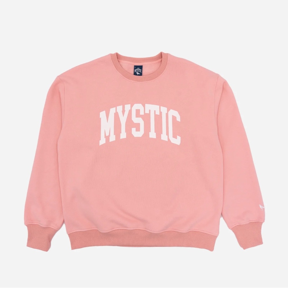 Brand New Mystic Crewneck Sweater Pink Lemonade. Brand New with Tags Medium.
